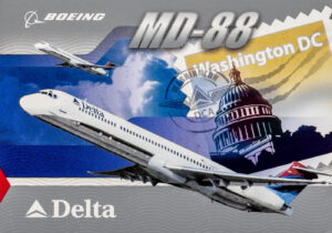 Delta 2003 #12 MD-88 Washington, DC