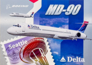 Delta 2003 #13 McDonnell-Douglas MD-90 Seattle