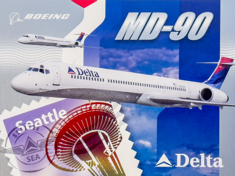 Delta 2003 #13 McDonnell-Douglas MD-90 Seattle