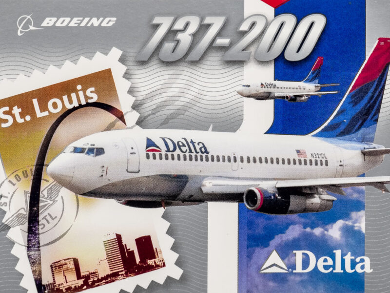 Delta 2003 #14 Boeing 737-200 St. Louis