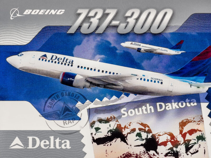 Delta 2003 #15 Boeing 737-300 South Dakota
