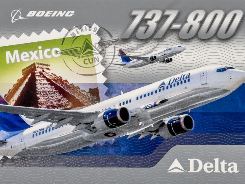 Delta 2003 #16 Boeing 737-800 Mexico