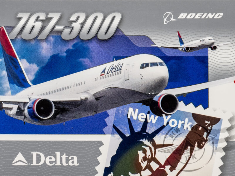 Delta 2003 #19 Boeing 767-300 New York