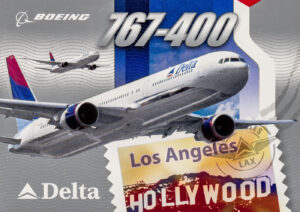 Delta 2003 #20 767-400 Los Angeles