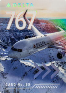 Delta 2022 #55 Boeing 767