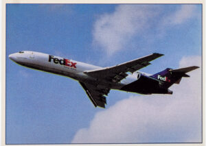 Fedex Collector Card 4 Boeing 727-200