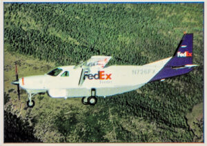 Fedex Collector Card 5 Cessna 208B Caravan