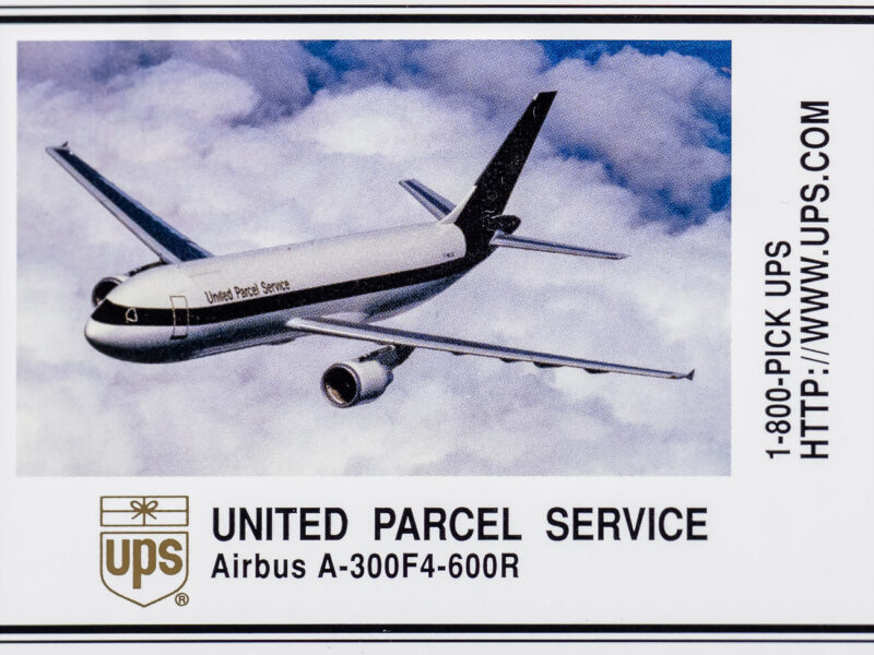 UPS Collector Card- Airbus A-300F4-600R