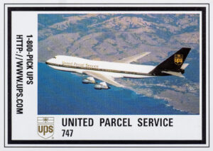 UPS Collector Card- 747
