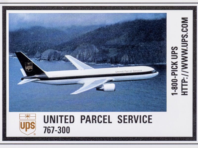 UPS Collector Card- 767-300
