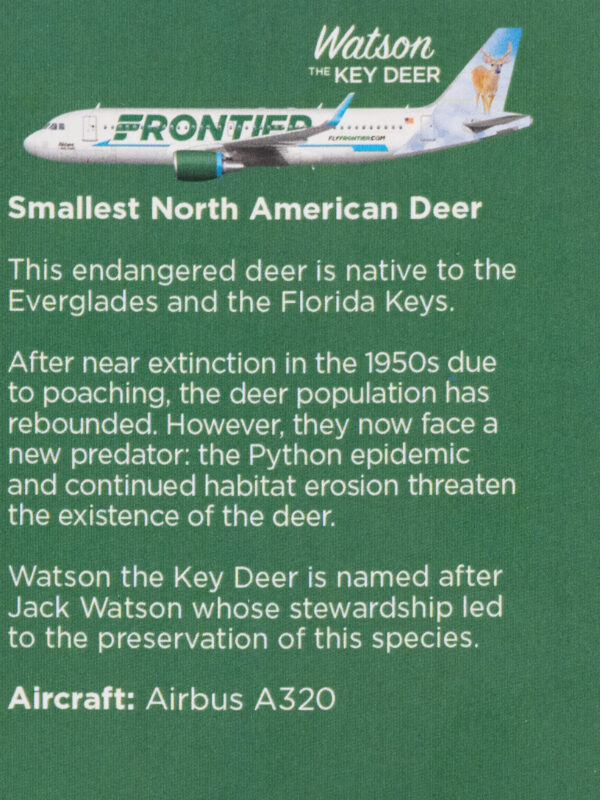 Frontier 2022 Watson the Key Deer Back
