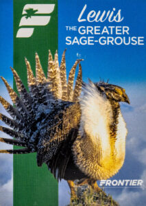 Frontier 2022 Lewis the Sage Grouse