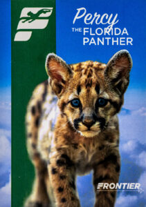 Frontier 2022 Percy the Florida Panther