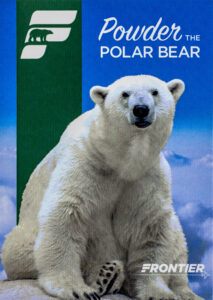 Frontier 2022 Powder the Polar Bear