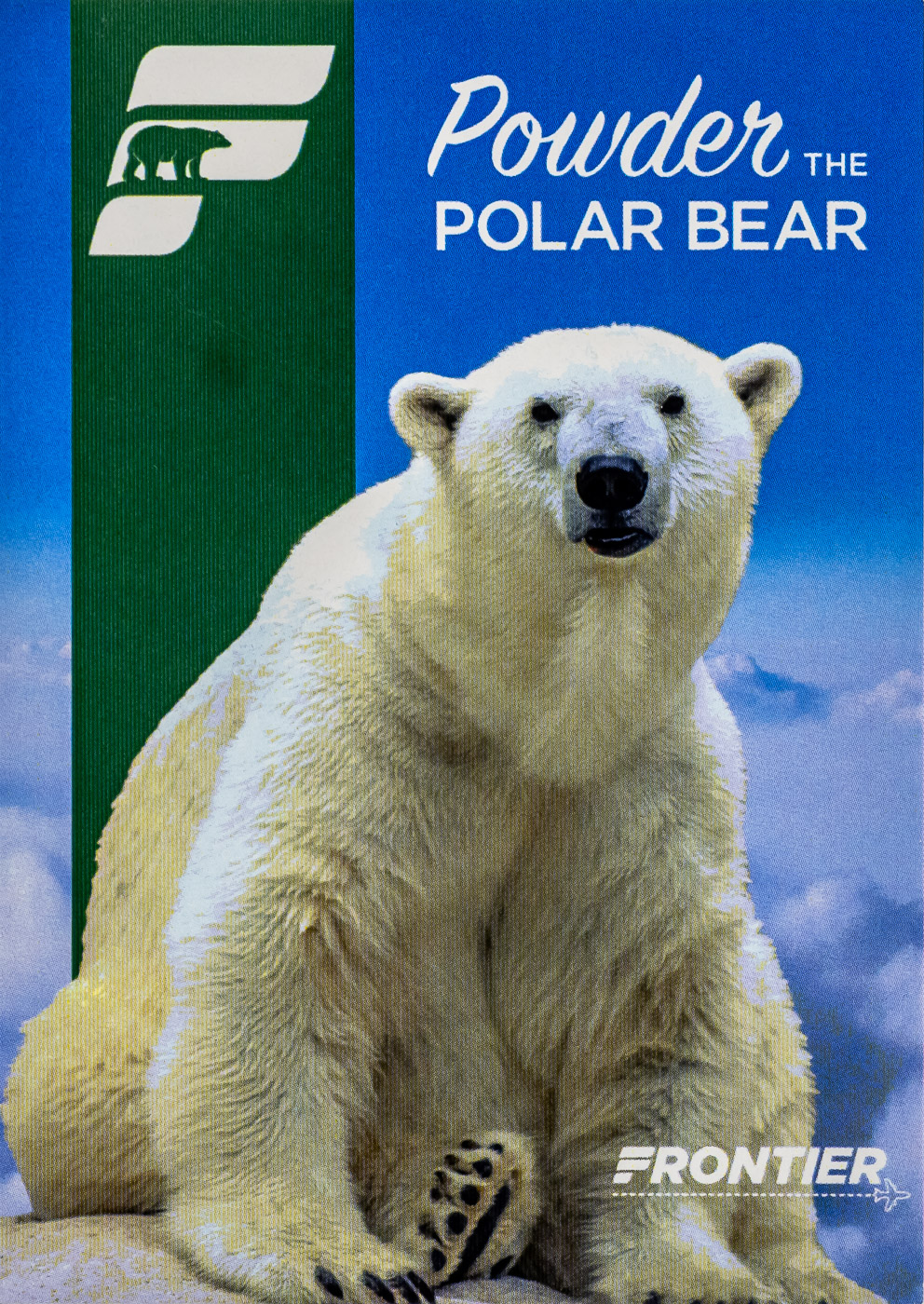 Frontier 2022 Powder the Polar Bear