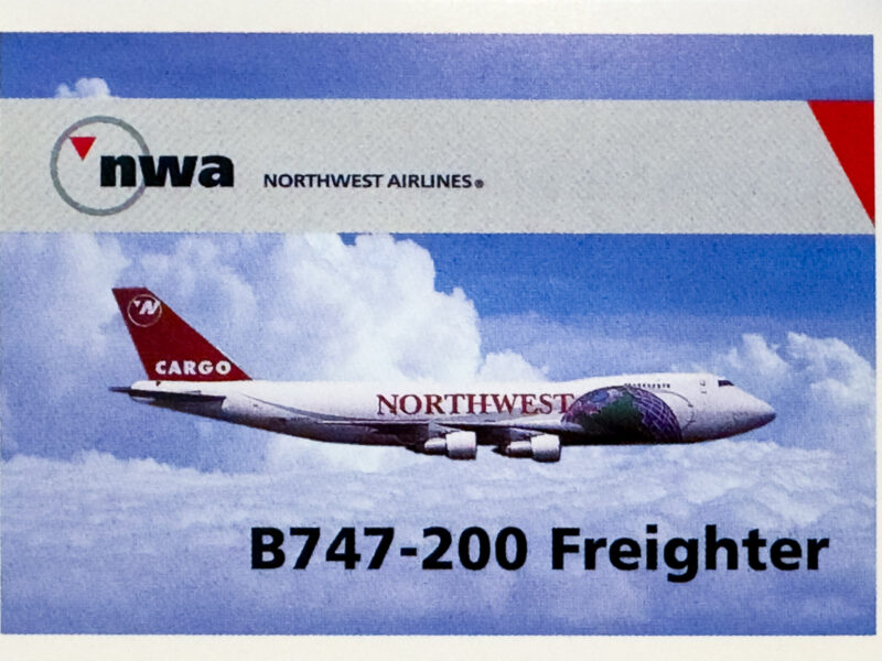 Northwest Series 3 Boeing 747-200 Freighter