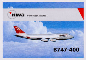 Northwest Series 3 Boeing 747-400