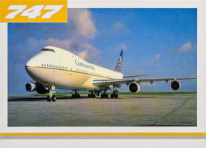 United Airlines 747 Trading Cards 14