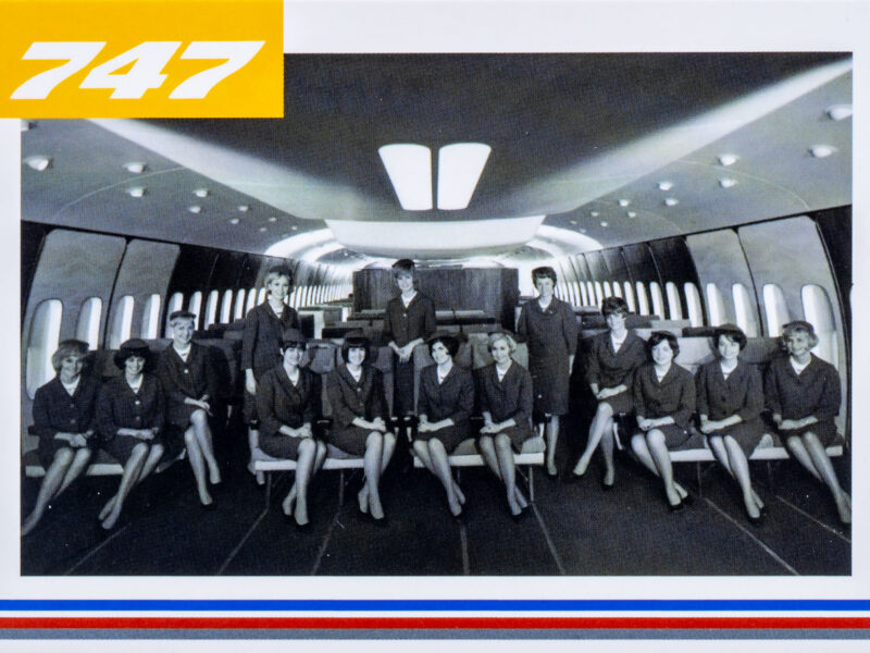 United Airlines 747 Trading Cards 03
