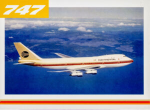 United Airlines 747 Trading Cards 08