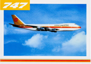 United Airlines 747 Trading Cards 09