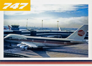 United Airlines 747 Trading Cards 10