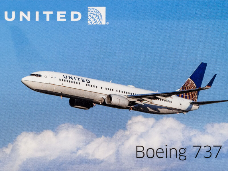 United Set 2 Boeing 737