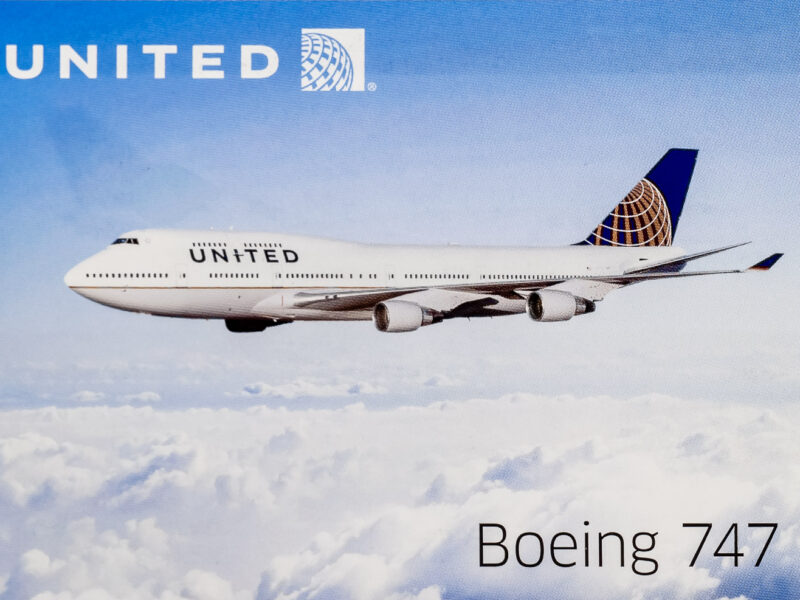 United Set 2 Boeing 747