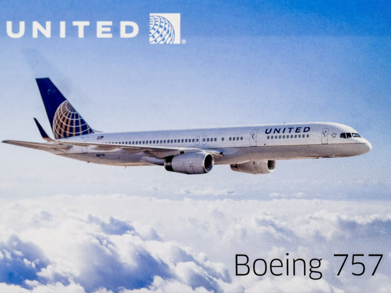 United Set 2 Boeing 757