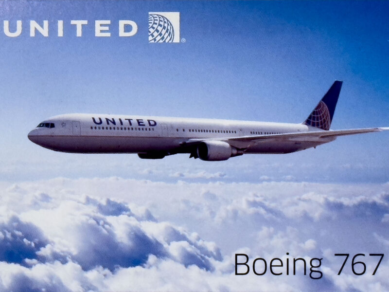 United Set 2 Boeing 767