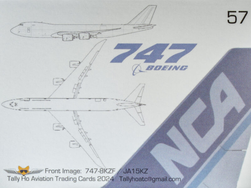 Tally Ho 57 Boeing 747-8F Back