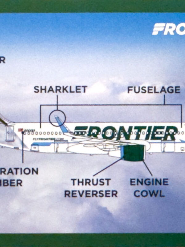 Frontier Airlines 30th Anniversary Aircraft